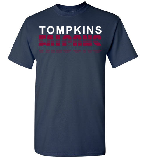 Tompkins High School Navy Unisex T-shirt 24