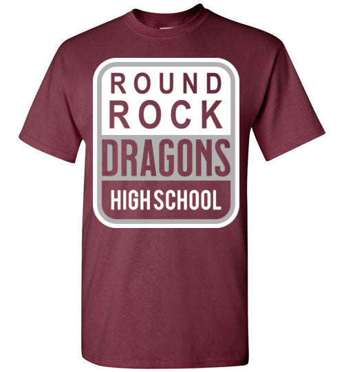 Round Rock High School Maroon Classic T-shirt 01