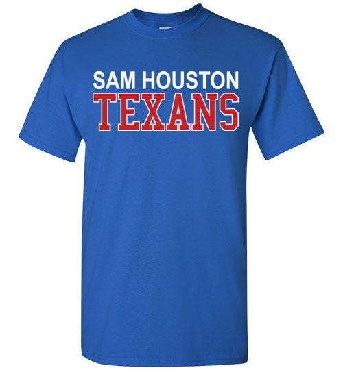 Sam Houston High School Royal Blue Classic T-shirt 10