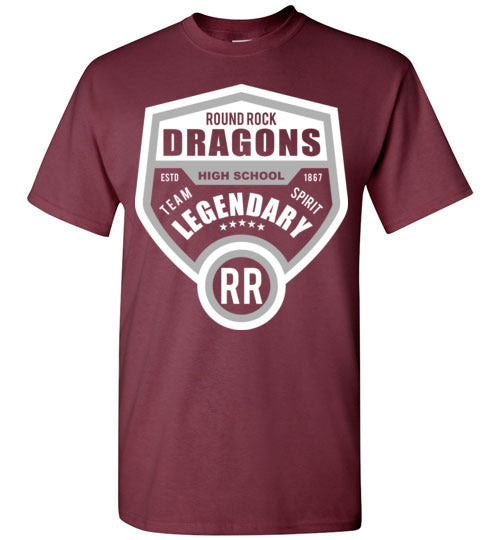 Round Rock High School Maroon Classic T-shirt 14