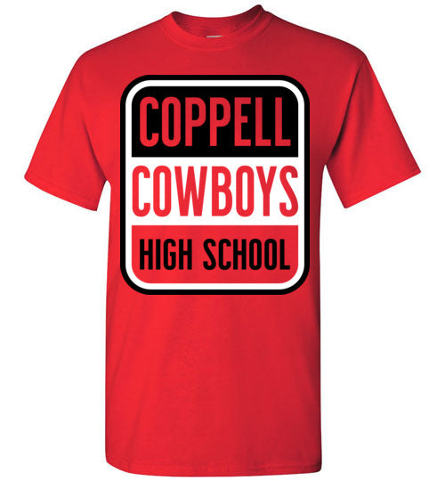 Coppell High School Red Classic T-shirt 01