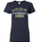 Woman wearing a Klein Collins High School Tigers Navy Women's T-shirt 96