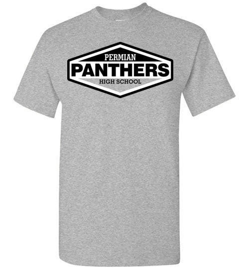 Permian High School Sports Grey Classic T-shirt 09