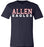 Allen High School Eagles Premium Navy T-shirt 10