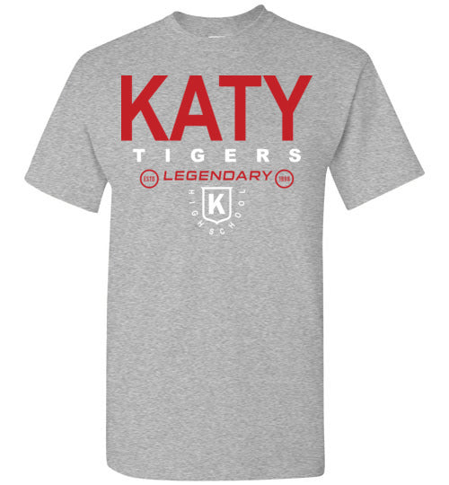 Katy High School Grey Unisex T-shirt 03