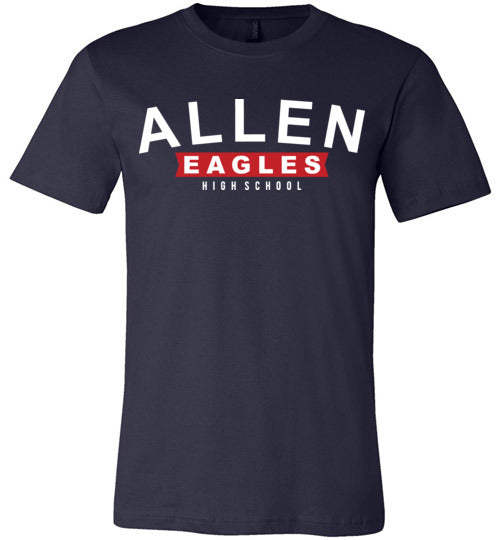 Allen High School Eagles Premium Navy T-shirt 21