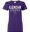 Klein Cain High School Hurricanes Purple Women's T-shirt 03