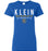 Klein High School Bearkats Women's Royal T-shirt 03