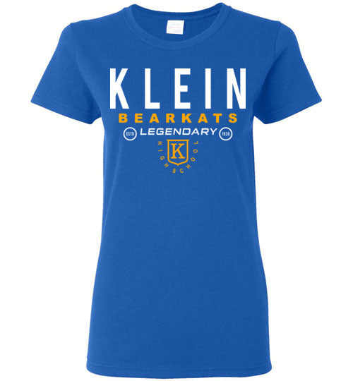 Klein High School Bearkats Women's Royal T-shirt 03