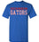 Dickinson High School Gators Royal Blue Classic T-shirt 10