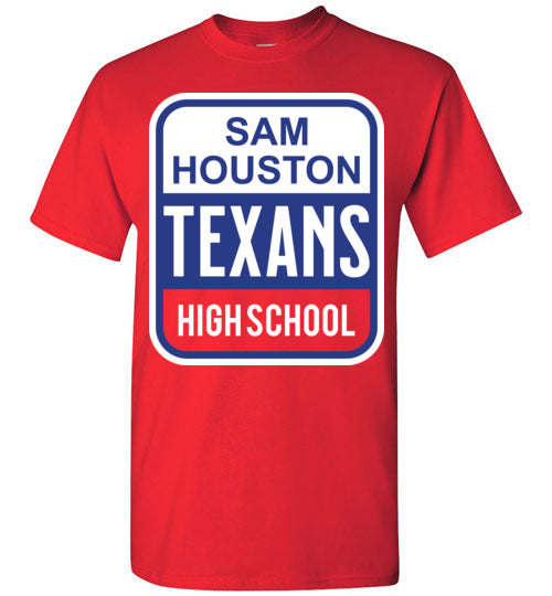 Sam Houston High School Red Classic T-shirt 01