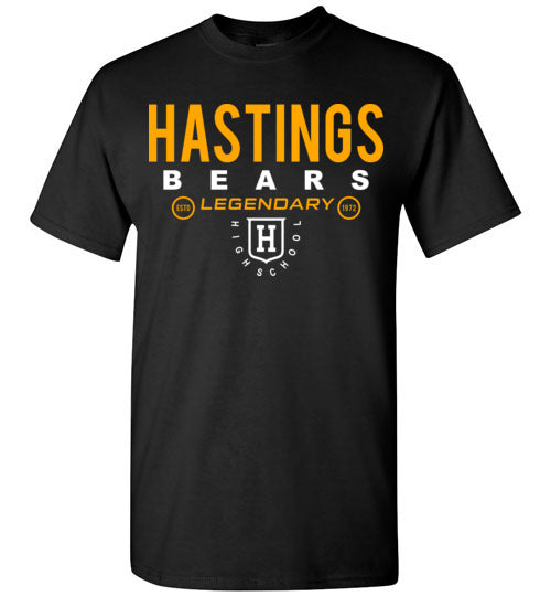 Hastings High School Black Classic T-shirt 03