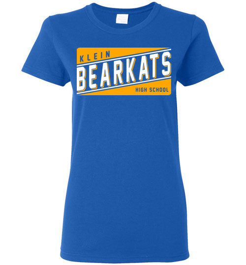 Klein High School Bearkats Women's Royal T-shirt 84