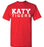 Katy High School Red Unisex T-shirt 10