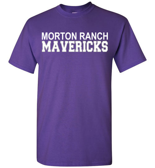 Morton Ranch High School Purple Unisex T-shirt 10