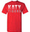 Katy High School Red Unisex T-shirt 24