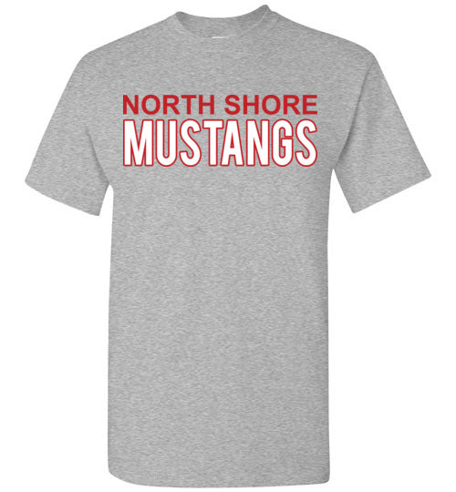 North Shore High School Sports Grey T-shirt 10