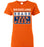 Bridgeland High School Bears Women's Orange T-shirt 86