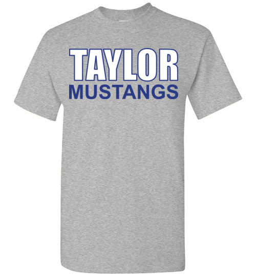 Taylor High School Grey Unisex T-shirt 10