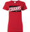 Tomball High School Cougars Women's Red T-shirt 84