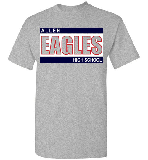 Allen High School Sports Grey Unisex T-shirt 98