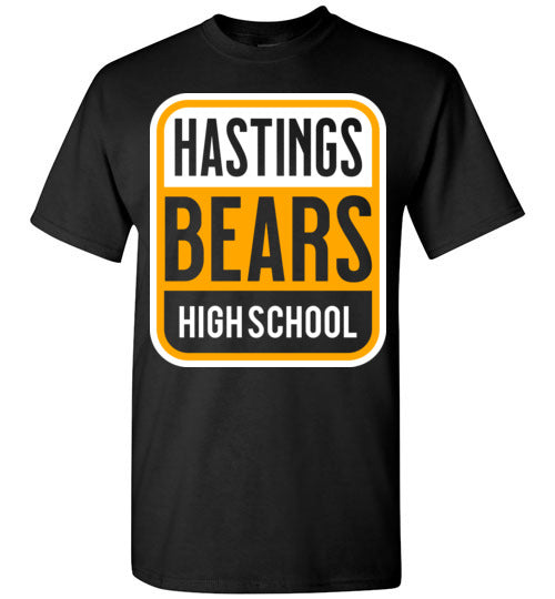 Hastings High School Black Classic T-shirt 01