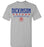 Dickinson High School Gators Sports Grey Classic T-shirt 03