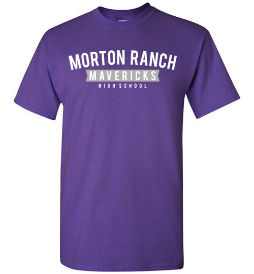 Morton Ranch High School Purple Unisex T-shirt 21