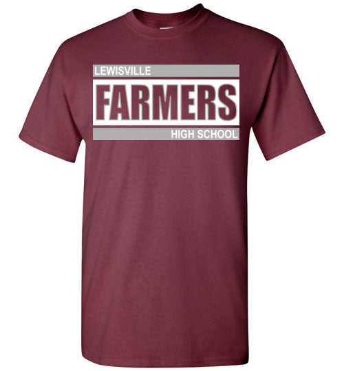 Lewisville High School Maroon Classic T-shirt 98