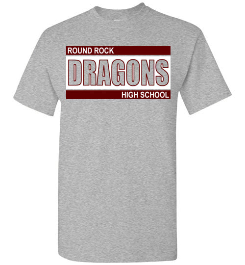 Round Rock High School Sports Grey Classic T-shirt 98