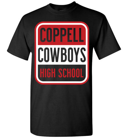 Coppell High School Black Classic T-shirt 01