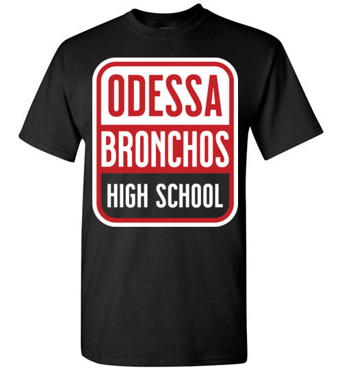 Odessa High School Black Classic T-shirt 01