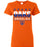 Grand Oaks High School Grizzlies Women's Orange T-shirts 29