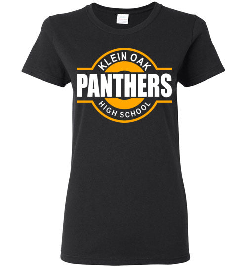 Klein Oak High School Panthers Women's Black T-shirt 11