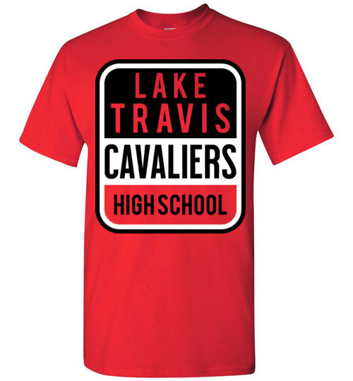 Lake Travis High School Red Classic T-shirt 01