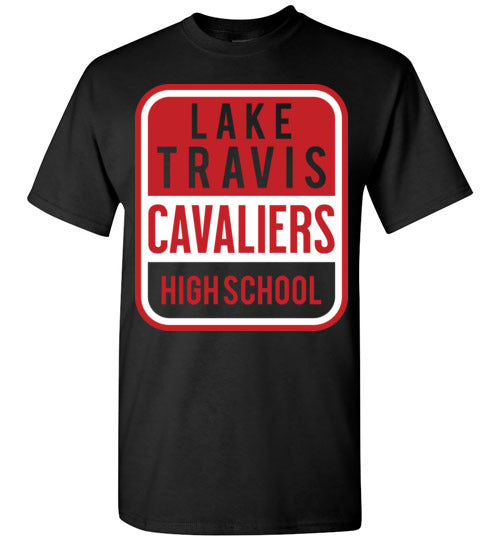 Lake Travis High School Black Classic T-shirt 01