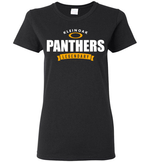 Klein Oak High School Panthers Women's Black T-shirt 44