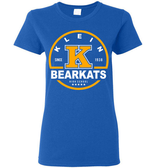 Klein High School Bearkats Women's Royal T-shirt 04