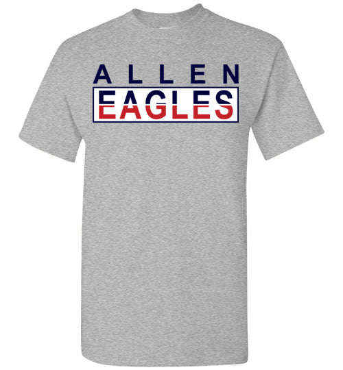 Allen High School Sports Grey Unisex T-shirt 31