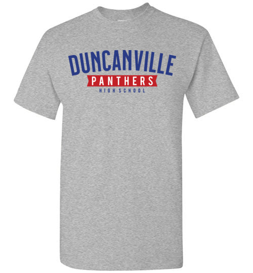 Duncanville High School Sports Grey T-shirt 21