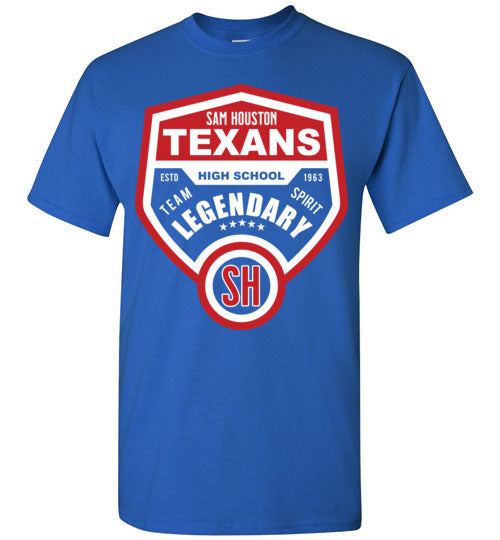 Sam Houston High School Royal Blue Classic T-shirt 14