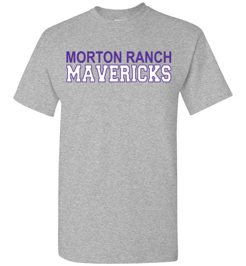 Morton Ranch High School Grey Unisex T-shirt 10