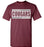 Cinco Ranch Cougars Maroon Unisex T-shirt 98