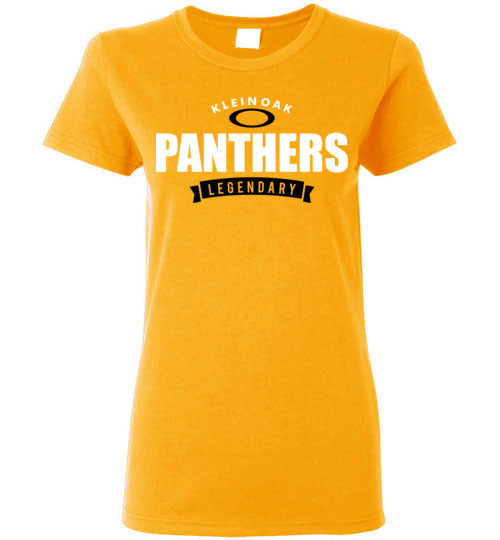 Klein Oak High School Panthers Women's Gold T-shirt 44