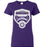 Klein Cain High School Hurricanes Purple Women's T-shirt 14