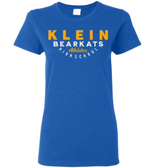 Klein High School Bearkats Women's Royal T-shirt 12