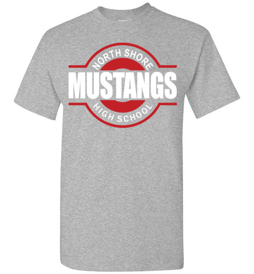 North Shore High School Sports Grey T-shirt 11