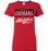 Tomball High School Cougars Women's Red T-shirt 48