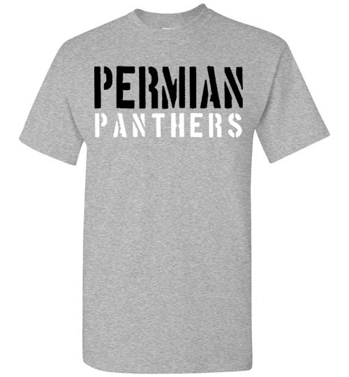 Permian High School Sports Grey Classic T-shirt 17