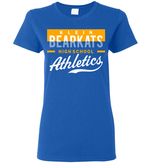 Klein High School Bearkats Women's Royal T-shirt 48